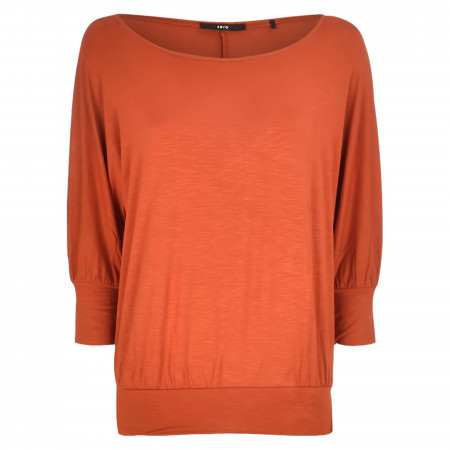 SALE % | Zero | Shirt - Loose Fit - Boatneck | Orange online im Shop bei meinfischer.de kaufen