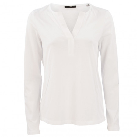SALE % | Zero | Shirt - Comfort Fit - unifarben | Weiß online im Shop bei meinfischer.de kaufen