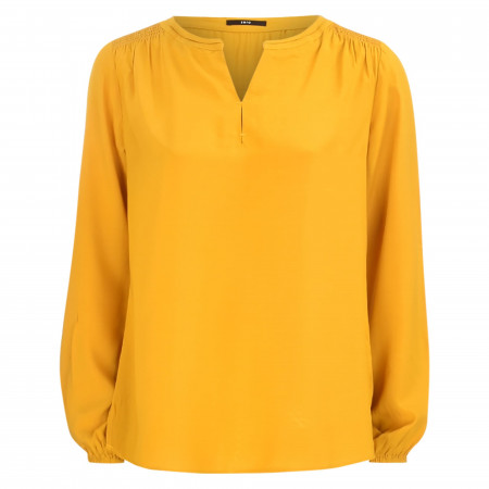 SALE % | Zero | Shirtbluse - Loose Fit - unifarben | Gelb online im Shop bei meinfischer.de kaufen