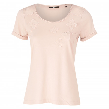 SALE % | Zero | T-Shirt - Loose Fit - Chiffon | Rosa online im Shop bei meinfischer.de kaufen