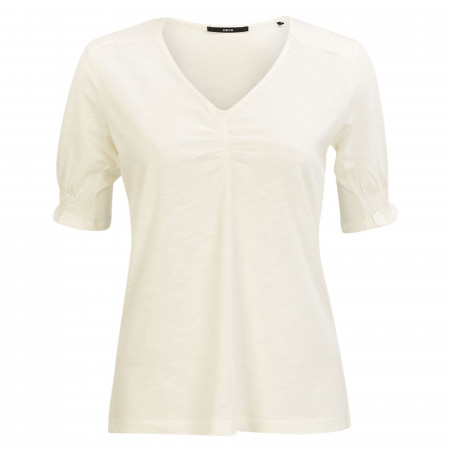 SALE % | Zero | T-Shirt - Regular Fit - V-Neck | Weiß online im Shop bei meinfischer.de kaufen