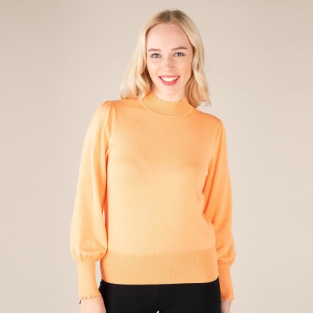 SALE % | Zero | Pullover - Regular Fit - Langarm | Orange online im Shop bei meinfischer.de kaufen