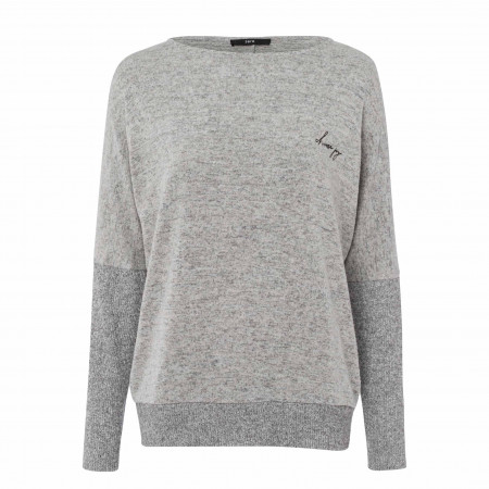 SALE % | Zero | Sweatshirt - Comfort Fit -Material-Mix | Grau online im Shop bei meinfischer.de kaufen