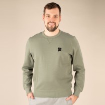 Sweatshirt - Loose Fit - Unifarben