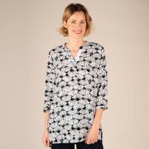 Bluse - Loose Fit - 3/4 Arm