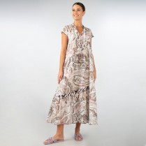 Kleid - Loose Fit - Print