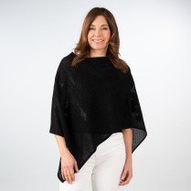 Poncho - Loose Fit - Strass