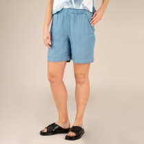 Shorts - Relaxed Fit - Tencel