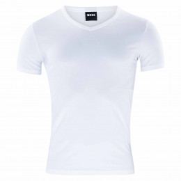 T-Shirt - Slim Fit - V-Neck online im Shop bei meinfischer.de kaufen