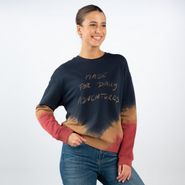 Sweatshirt - Loose Fit - Batik online im Shop bei meinfischer.de kaufen