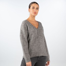 Pullover - Loose Fit - V-Neck online im Shop bei meinfischer.de kaufen