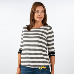 Sweatshirt - Loose Fit - Gestreift online im Shop bei meinfischer.de kaufen