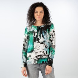 Sweatshirt - Loose Fit - Print online im Shop bei meinfischer.de kaufen