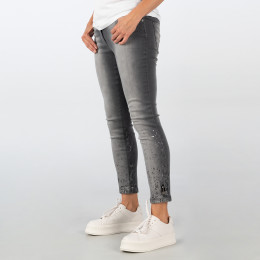 Jeans - Slim Fit - Usedoptik  online im Shop bei meinfischer.de kaufen