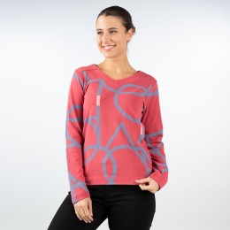 Pullover - Regular Fit - V-Neck online im Shop bei meinfischer.de kaufen