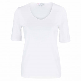T-Shirt - Regular Fit - V-Ausschnitt online im Shop bei meinfischer.de kaufen