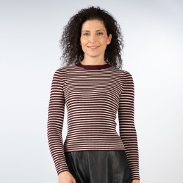 Pullover - Slim Fit - Streifen online im Shop bei meinfischer.de kaufen