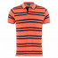 SALE % | 8 days a week | Poloshirt - Regular Fit - Stripes | Orange online im Shop bei meinfischer.de kaufen Variante 2