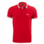 SALE % |  | Poloshirt mit farbigem Polokragen | Rot online im Shop bei meinfischer.de kaufen Variante 2