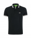 SALE % | Boss Athleisure | Poloshirt mit farbigem Polokragen | Schwarz online im Shop bei meinfischer.de kaufen Variante 2