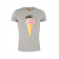 SALE % | Boss Casual | T-Shirt - Tintype 1 - Frontprint | Grau online im Shop bei meinfischer.de kaufen Variante 2