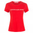 SALE % |  | T-Shirt - Regular Fit - Labelprint | Rot online im Shop bei meinfischer.de kaufen Variante 2