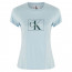 SALE % |  | T-Shirt - Slim Fit - Label-Print | Blau online im Shop bei meinfischer.de kaufen Variante 2