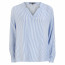 SALE % | comma | Bluse - Loose Fit - Stripes | Blau online im Shop bei meinfischer.de kaufen Variante 2