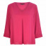 SALE % | comma | Bluse - Loose Fit - 3/4-Arm | Pink online im Shop bei meinfischer.de kaufen Variante 2