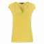 SALE % | comma | T-Shirt - Regular Fit - Unifarben | Gelb online im Shop bei meinfischer.de kaufen Variante 2