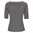 SALE % | comma | Shirt - Regular Fit - Stripes | Schwarz online im Shop bei meinfischer.de kaufen Variante 3