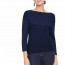 SALE % | comma | Pullover - Regular Fit - 3/4-Arm | Blau online im Shop bei meinfischer.de kaufen Variante 4