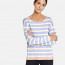 SALE % | Gerry Weber Edition | Pullover - Regular Fit - Stripes | Blau online im Shop bei meinfischer.de kaufen Variante 4