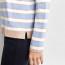 SALE % | Gerry Weber Edition | Pullover - Regular Fit - Stripes | Blau online im Shop bei meinfischer.de kaufen Variante 3