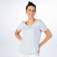 SALE % | Street One | T-Shirt - Regular Fit - Stripes | Blau online im Shop bei meinfischer.de kaufen Variante 5