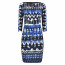 SALE % | Joseph Ribkoff | Kleid - Regular Fit - 3/4-Arm | Blau online im Shop bei meinfischer.de kaufen Variante 2