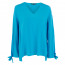 SALE % |  | Bluse - oversized - Zierschleifen | Blau online im Shop bei meinfischer.de kaufen Variante 2