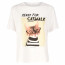 SALE % | MANGO | T-Shirt - Loose Fit - Print | Weiß online im Shop bei meinfischer.de kaufen Variante 2
