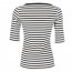 SALE % | Marc Cain | Shirt - Slim Fit - Stripes | Weiß online im Shop bei meinfischer.de kaufen Variante 3