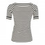 SALE % | Marc Cain | T-Shirt - Slim Fit - Stripes | Weiß online im Shop bei meinfischer.de kaufen Variante 3