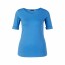 SALE % |  | T-Shirt - Regular Fit - unifarben | Blau online im Shop bei meinfischer.de kaufen Variante 2