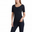 SALE % | Marc Cain | T-Shirt - Slim Fit - unifarben | Blau online im Shop bei meinfischer.de kaufen Variante 3