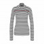 SALE % | Marc Cain | Jerseyshirt - Slim Fit - Stripes | Weiß online im Shop bei meinfischer.de kaufen Variante 2