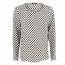 SALE % | Marc O'Polo | Bluse - Regular Fit - Muster | Weiß online im Shop bei meinfischer.de kaufen Variante 2
