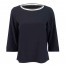 SALE % | Marc O'Polo | Bluse - Comfort Fit - 3/4-Arm | Blau online im Shop bei meinfischer.de kaufen Variante 2