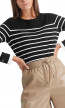 SALE % | Marc Cain | Pullover - Regular Fit - Stripes | Schwarz online im Shop bei meinfischer.de kaufen Variante 4