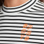 SALE % | Marc Cain | Shirt - Slim Fit - Stripes | Weiß online im Shop bei meinfischer.de kaufen Variante 4