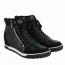SALE % | Marc Cain | Midcut-Sneaker - Labelprint - Leder | Schwarz online im Shop bei meinfischer.de kaufen Variante 2