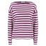 SALE % | Marc O'Polo | T-Shirt - Loose Fit - Stripes | Lila online im Shop bei meinfischer.de kaufen Variante 2