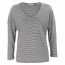SALE % | Marc O'Polo | T-Shirt - Loose Fit - V-Neck | Grau online im Shop bei meinfischer.de kaufen Variante 2
